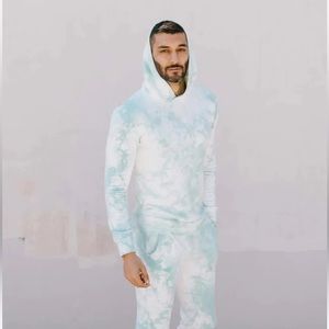 Sofwear tie dye super soft stretch sweatshirt unisex hoodie